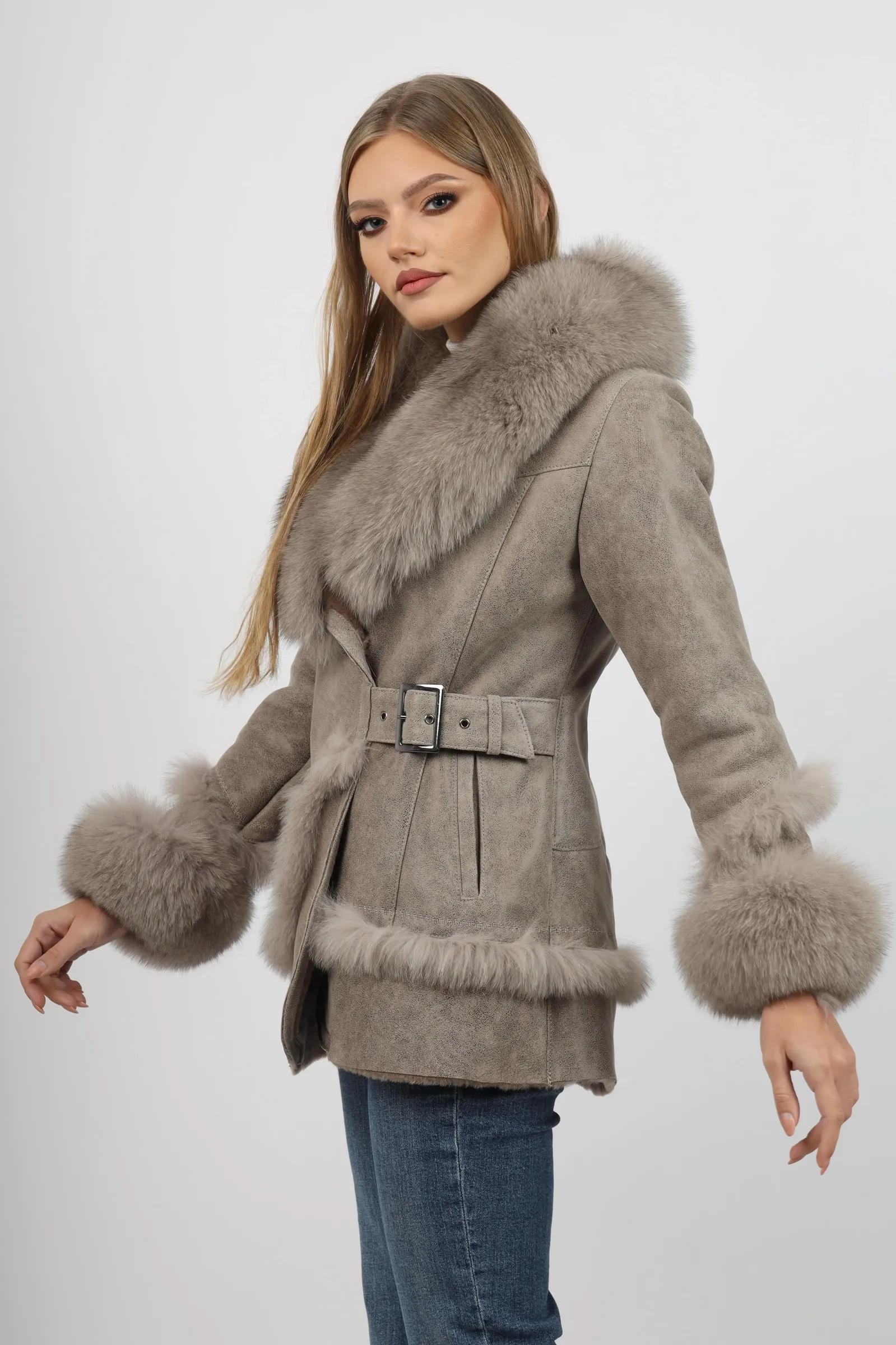 Cojoc Blană Model Norvegia 04