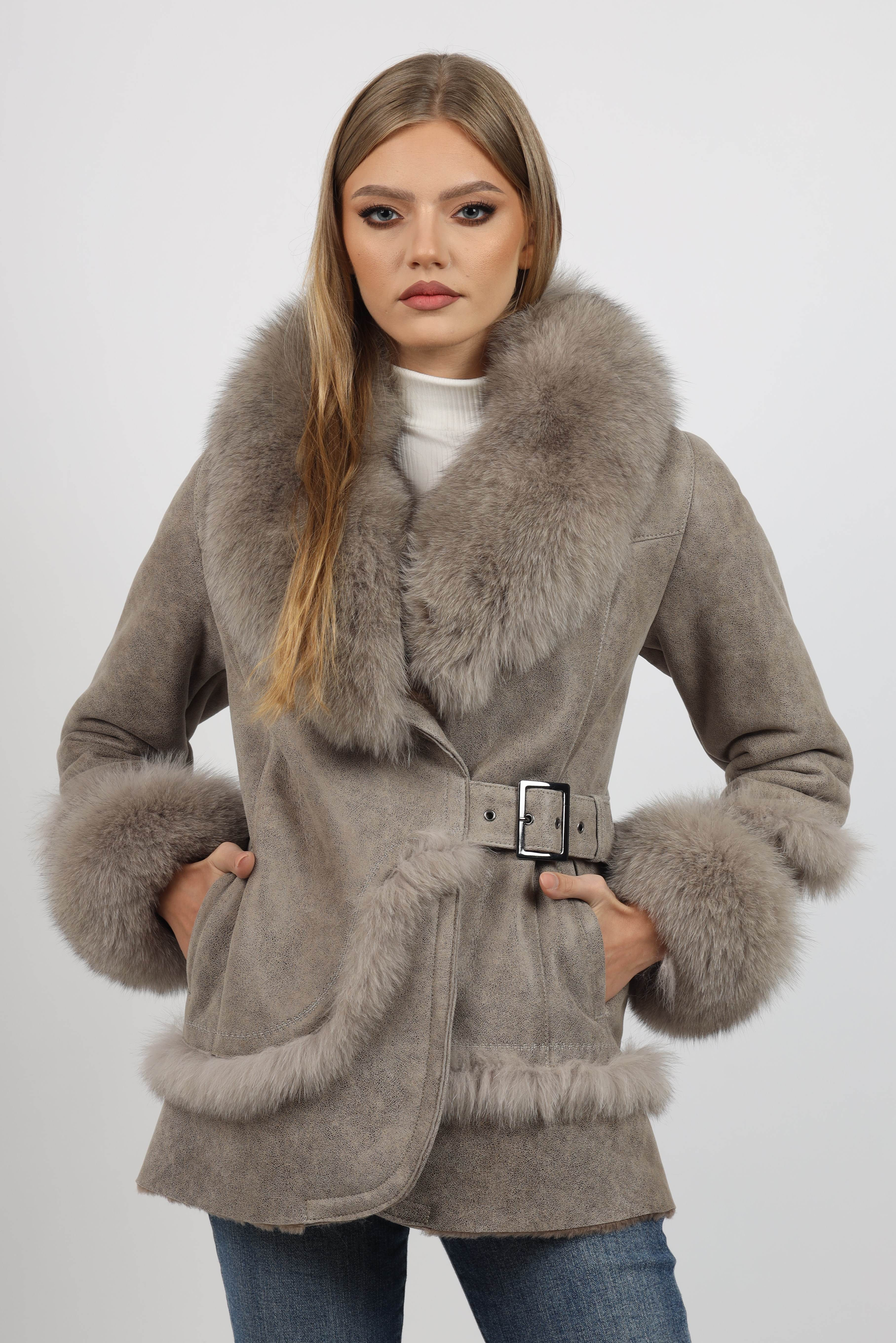 Cojoc Blană Model Norvegia 04 - imagine 1